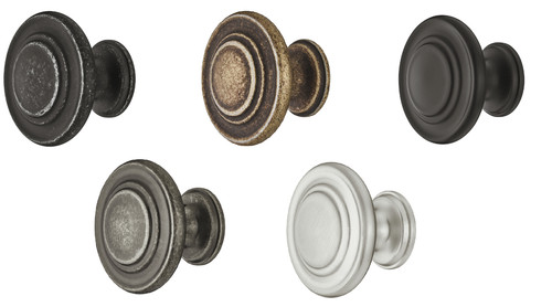 Häfele bouton meuble rond - bouton, de