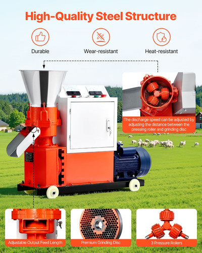 Vevor feed pellet mill machine - mill,