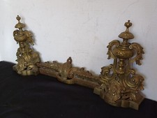 Ancienne barre de foyer de cheminée 