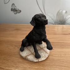 Sherratt & Simpson - "Beloved Friend"  Black Labrador Sitting #57576  Figurine