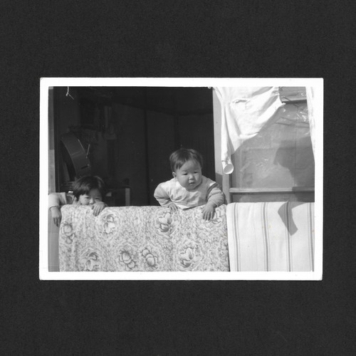 Two hidden kids window - window,