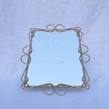 Miroir Métal Doré Vintage A