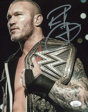 Official Highspots - Randy Orton "WWE Champion" Hand Signed 8x10 *inc COA*