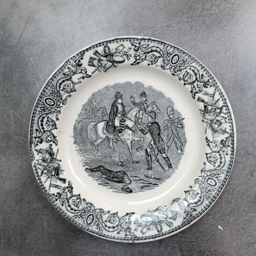 Assiette ancienne - assiette, 24