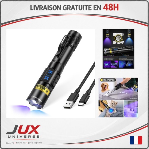 Lampe torche 365nm 395nm - uv,