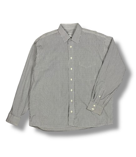 Chemise boutonnée rayée