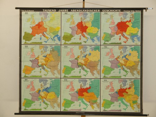 Carte murale scolaire - carte,