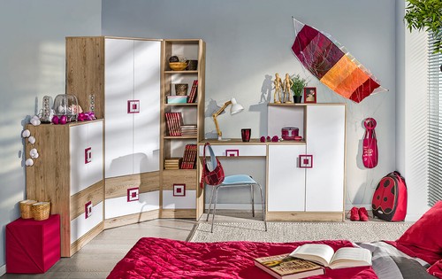 Set adolescents armoire coin - set,