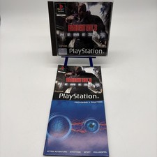 Resident Evil 3 Nemesis PS1 Capcom Notice Poster Survival Horror Comple
