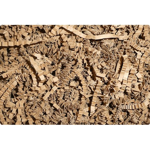 Frisure papier kraft - , brun