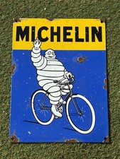 Plaque Émaillée Michelin