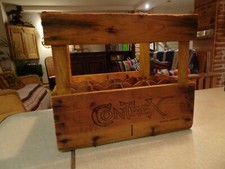 Antique Contrex Contrexeville Wooden Crate Locker 12 Bottles