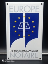 Ancienne Plaque émaillée de