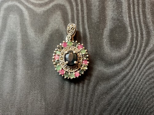 Ancienne pendentif argent - ancienne,