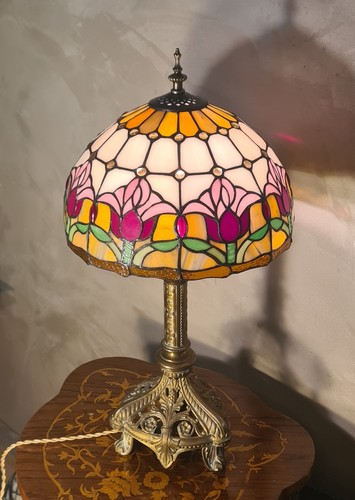 Lampe bronze art - bronze, nouveau