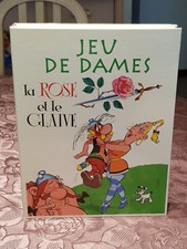 ASTERIX COMPLETE BOARD GAME ATLAS UDERZO QUEEN GAME ROSE AND SWORD