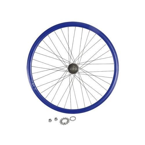 Roue velo fixie 700 bleu - , ar