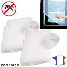 X2 Moustiquaire Fenêtre Toile