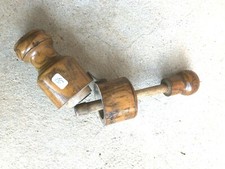 (No. 15) old tool / old tool, winemaker's wooden capping machine, wine, oenology 
