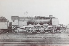 Postcard Railways - Belgian Locomotives - Condition - Pacific Machine 