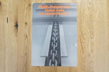 Fahr manure spreader brochure type DS350 to DS500 6 pages 1977