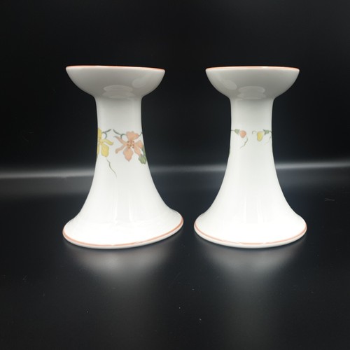Paire bougeoirs villeroy - bougeoirs,