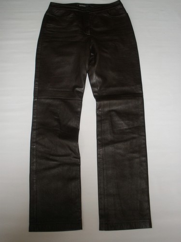 Dkny leather pants - pants, size