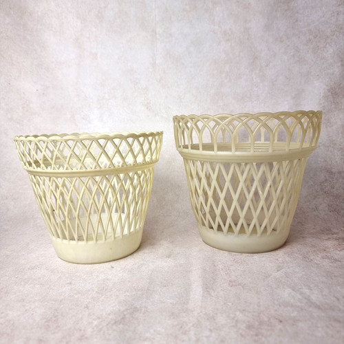 Lot cache pot vintage en - cache,