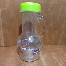 Pichet Publicitaire Tropico Ice Tea, Grosse Carafe Avec Couvercle, Tropic