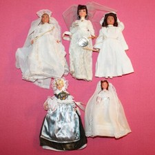 Lot de 5 poupées anciennes de