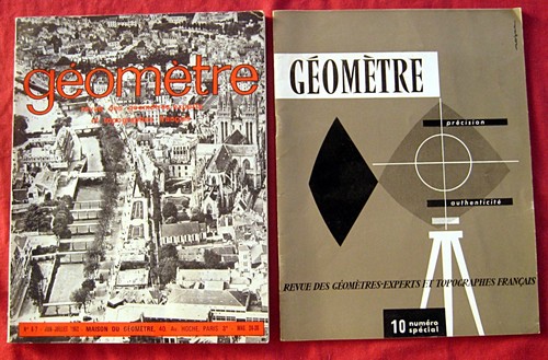 Géomètre revue des - géomètre.,