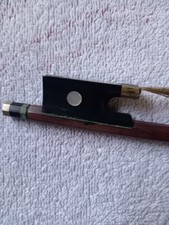 Ancien Archet de Violon en bois de Pernambouc de 74 cm (fin 19ème)