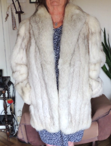 Veste renard bleu t42 - ,