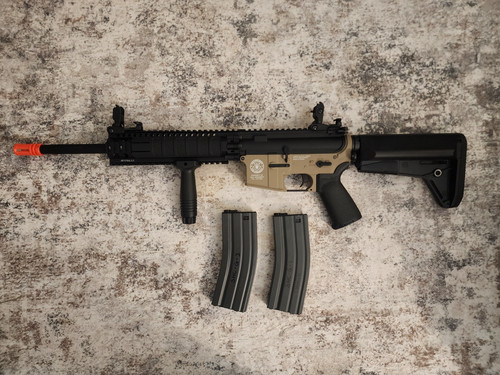 Custom airsoft m4a1 aeg with - m4a1,