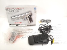 Hori Beretta M92FS Target Inox Guncon With Foot Pedal & Box HP2-22 Playstation 2