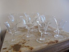 Partie de service en cristal