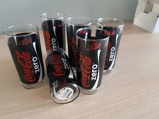 6 verres coca cola droit