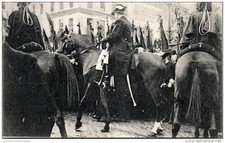 Belgium - King's Event 1909 - Presentation of flags and keys