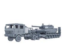 MODERN FRENCH - ENSEMBLE TRM 700 PORTE CHAR LECLERC - 1/56 1/72 1/87 1/100 3D