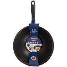 ✅Poêle cuisine WOK Électrique Gaz Induction Céramique 28 cm couche antiadhésive