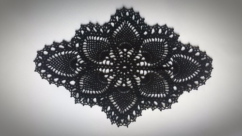 Napperon ovale crochet - ovale,
