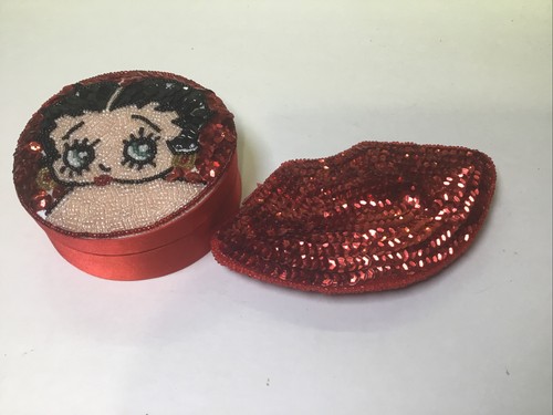 Betty boop sequin box - box, and