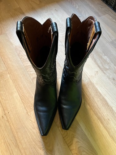 Bottes santiags tout cuir - bottes,