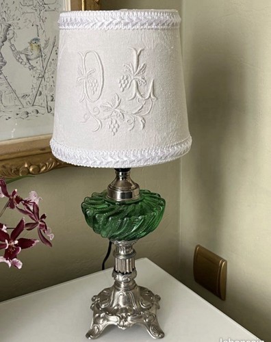 Lampe table verre - lampe, de