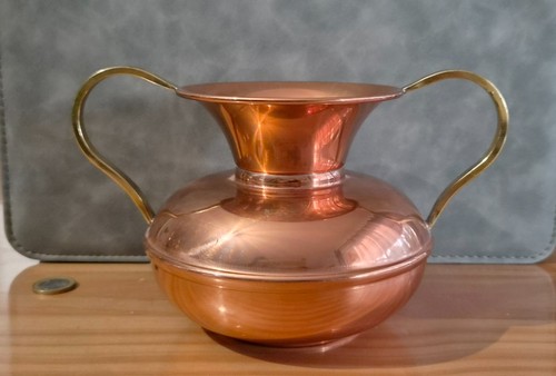 Vase pot cuivre et - cuivre,