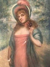 Très Belle Peinture Huile sur