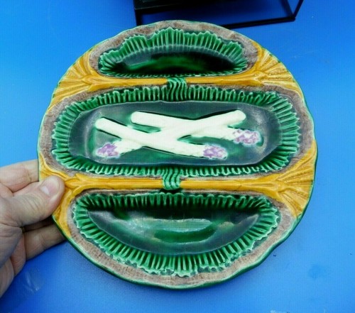 Rare assiette asperges - ,