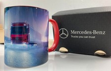Mug tasse avec photo de camion Mercedes Actros MP5 (objet Mercedes Benz)