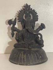 Ganesh ancien en bronze Inde