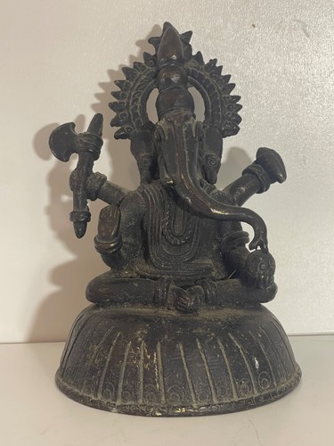 Ganesh ancien bronze inde - ancien, en